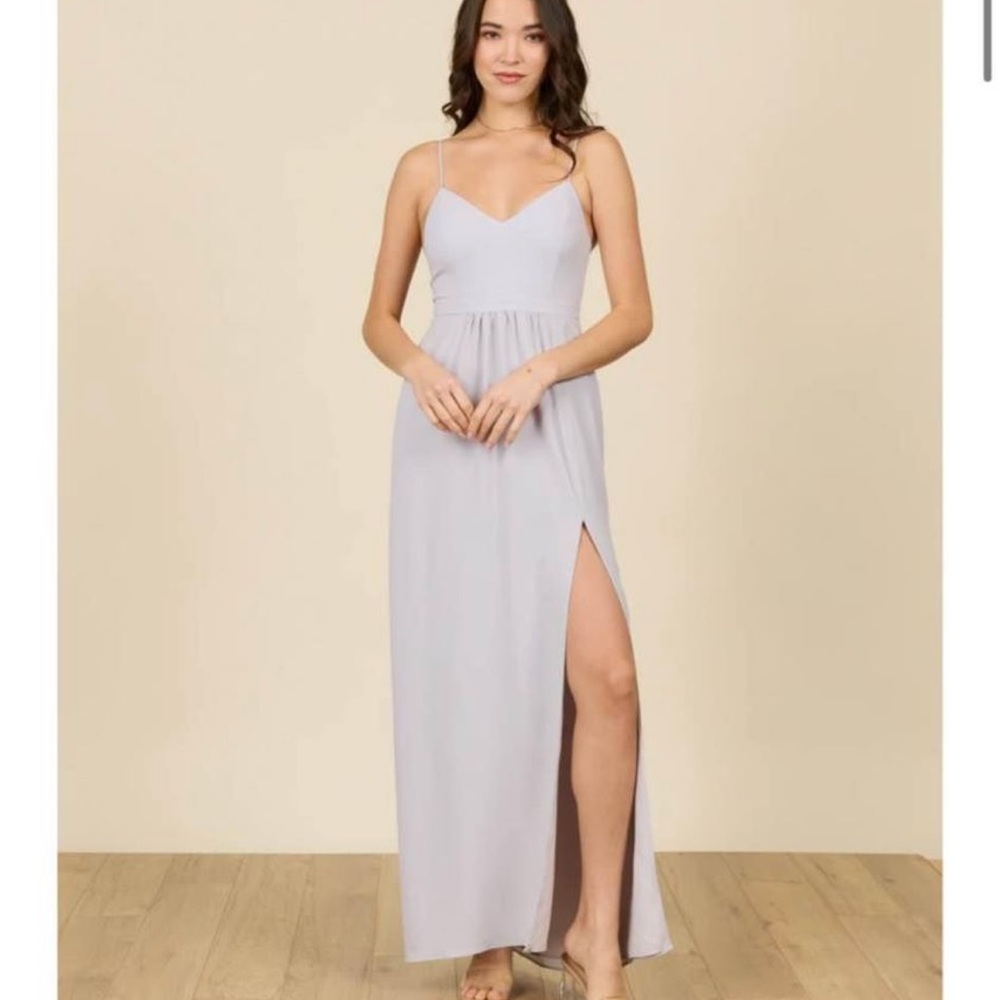 Park & Fifth Valdes Dress - Dove Grey